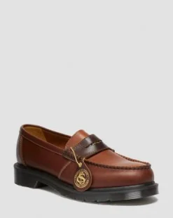 Penton Classic-loafers i kalveskind in Brun