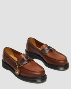 Penton Classic-loafers i kalveskind in Brun