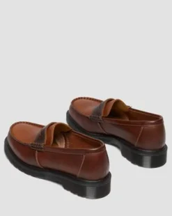 Penton Classic-loafers i kalveskind in Brun