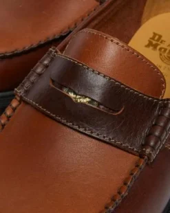 Penton Classic-loafers i kalveskind in Brun