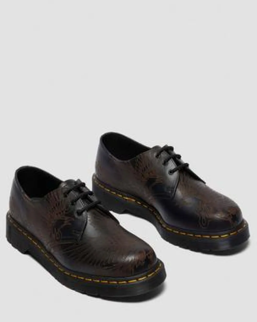 1461 Phoenix-sko i Vintage Smooth læder in Sort