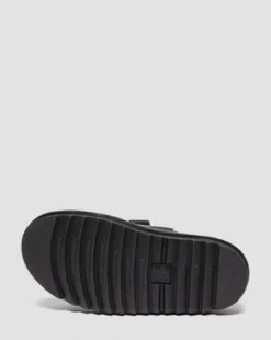 Raine Slide-sandaler i Athena-læder in Sort