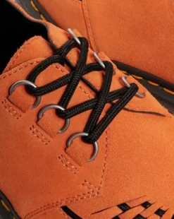 Ramsey creepers i vævet ruskind in Orange