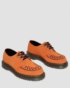 Ramsey creepers i vævet ruskind in Orange
