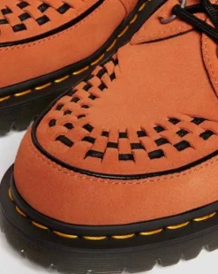 Ramsey creepers i vævet ruskind in Orange