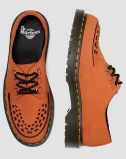 Ramsey creepers i vævet ruskind in Orange