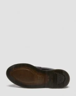 Temara-loafers i Arcadia-læder in Kirsebærrød