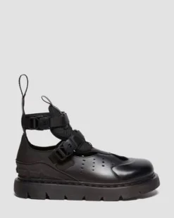 VENT XX01 gladiator-sandal i læder in Sort