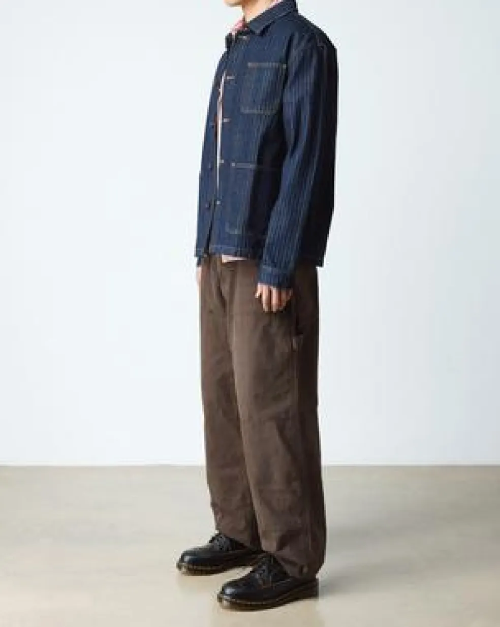 Vintage 3989 Brogue-sko i Quilon-læder in Sort