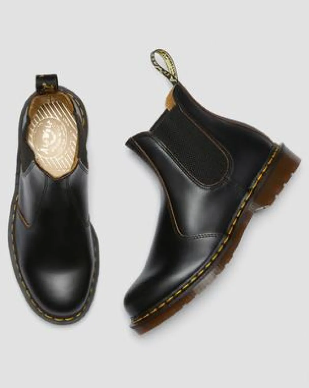 2976 Vintage Made in England Chelsea-støvler in Sort