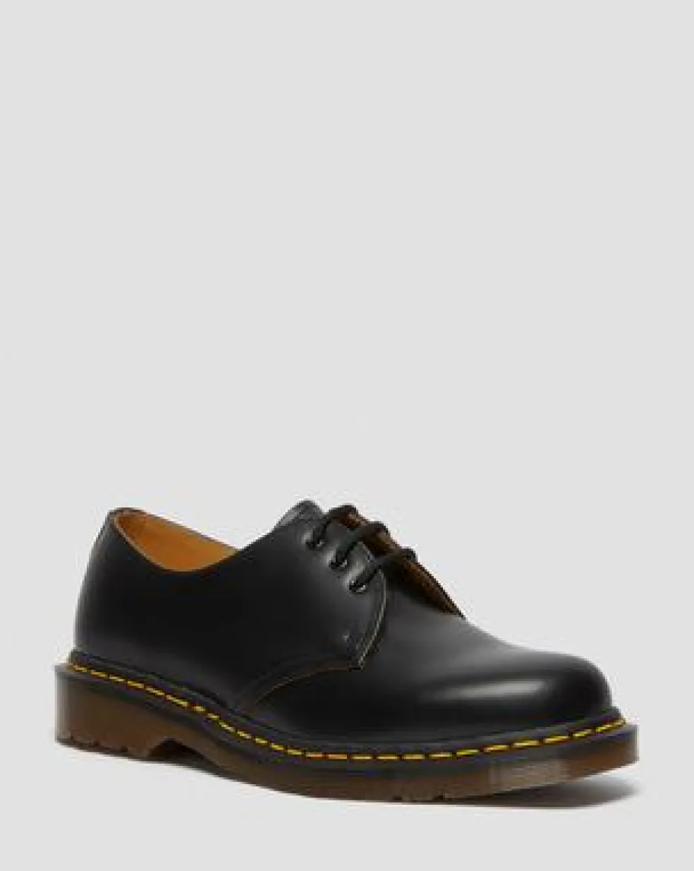Vintage 1461 Oxford-sko i Quilon-læder in Sort