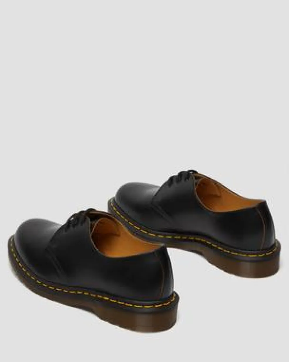 Vintage 1461 Oxford-sko i Quilon-læder in Sort