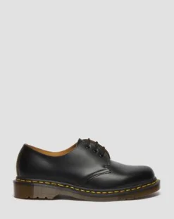 Vintage 1461 Oxford-sko i Quilon-læder in Sort