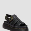 Wrenlie Open Toe Fisherman platformsandaler i nappa-læder in Sort